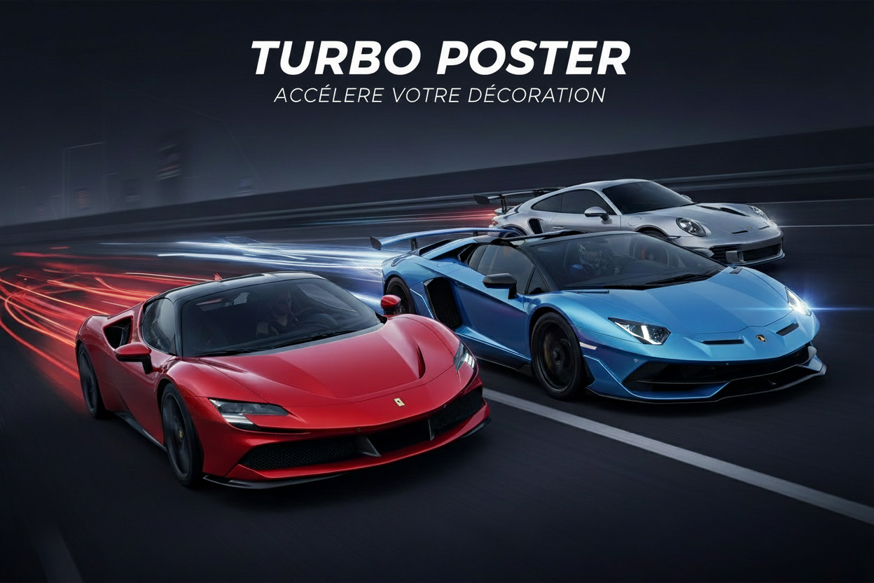 change le nom en haut tu met turbo poster et en dessous de ca tu met un slogan 